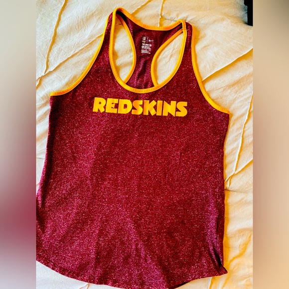 Nike Redskins Maroon and Yellow Tank Top - Picture 1 of 4